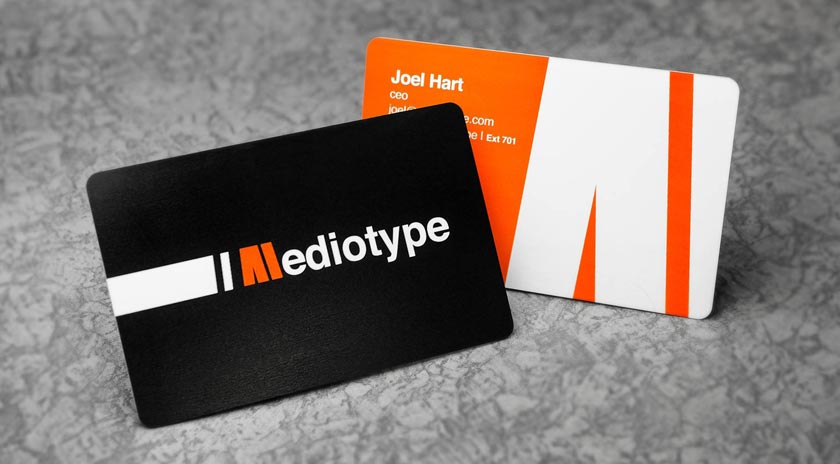 print plastic business cards