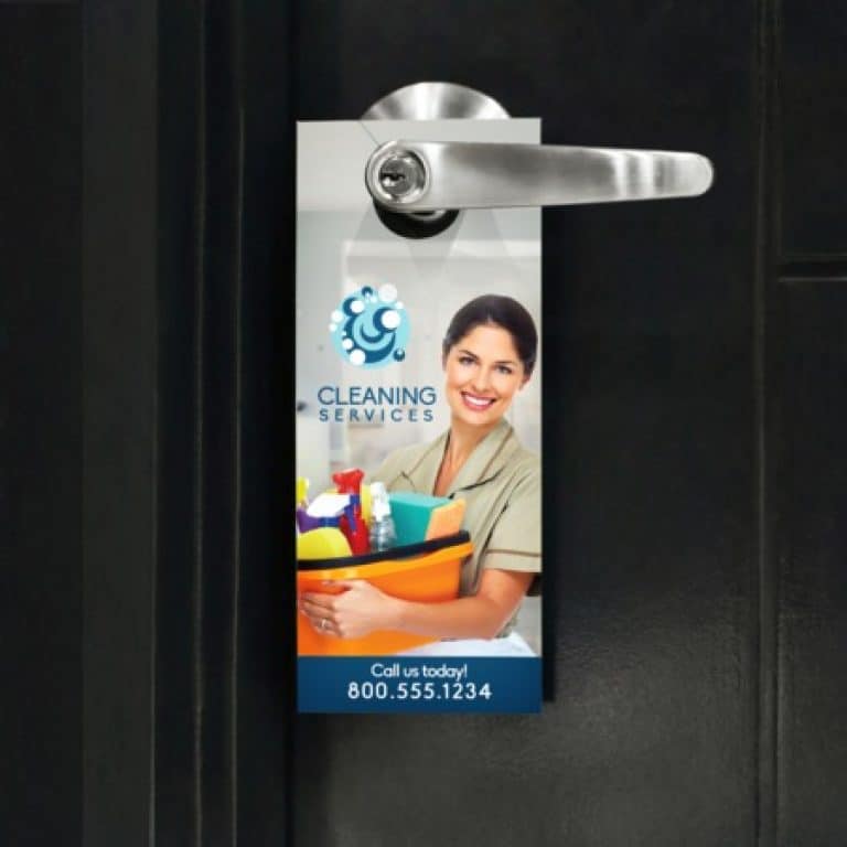 Plastic door hangers