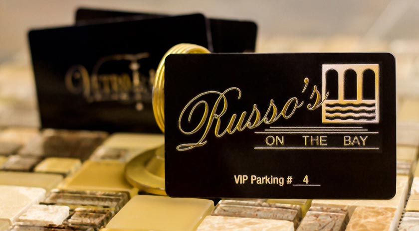 plastic vip card