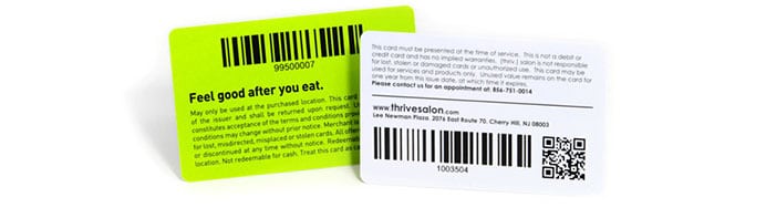 barcode card