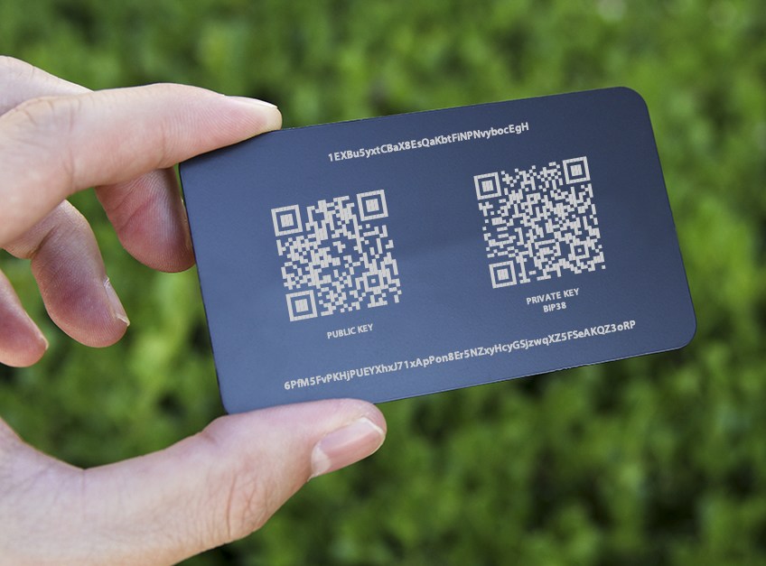 plastic cards with variable QR codes
