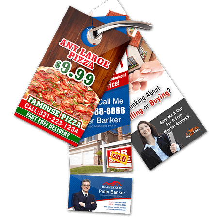 Custom Door Hanger Design & Printing Services