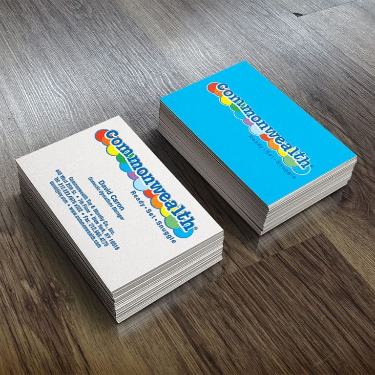 Standard paper business card